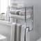 Organize It All 2-Tier Wall Mounted Shelf & Towel Rack